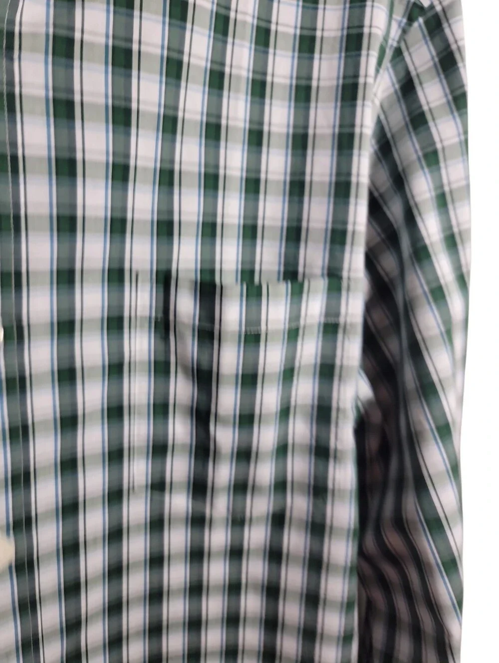 J. Crew performance slim untucked button down plaid shirt men's large